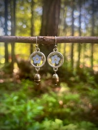 Image 1 of Faerie’s Forget-Me-Nots Earrings