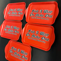 Find A Way Or Make One Tray (Red)
