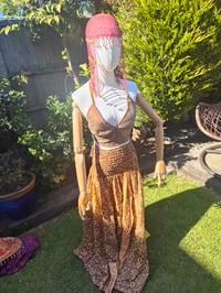Image 5 of Bralette halter neck top -Milk choc