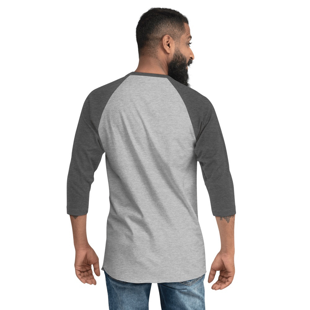 Dahli “Illuminati” 3/4 sleeve raglan shirt