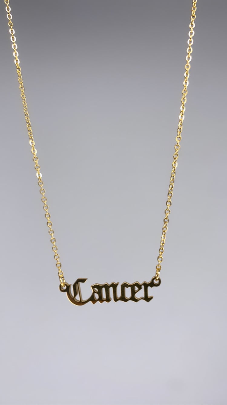 Horoscope Necklace 