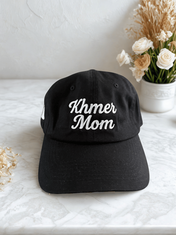 Image of Khmer Mom hat - Black