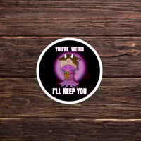 Image 3 of Debra gets Adopted: Bubble-free stickers