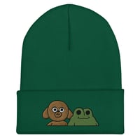 Image 1 of Dog & Frog - Cuffed Beanie