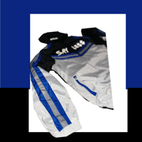 Image 4 of SayLess Windbreaker Set (Blue, White, and Black)