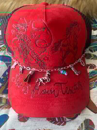 "She's from Texas" Hand-Burned Trucker Hat