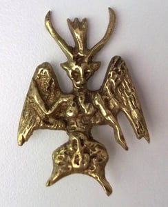 Image of Baphomet Pin 