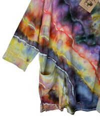 Image 5 of M Cotton Forager Top in Stormy Geode Ice Dye