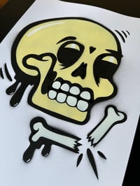 Image 1 of SkullTag Yellow