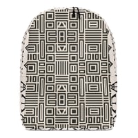 Image 4 of ATINRA LUNA ROSE Minimalist Backpack