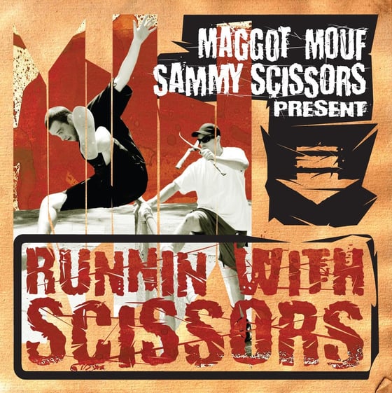 Image of BTE021 - Maggot Mouf - Running With Scissors