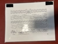 Image 3 of Vintage Tribal 1990’s Tattoo Flash Cherry Creek-  laminated