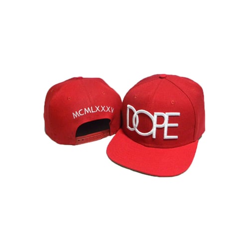 Image of DOPE SNAPBACK (RED)