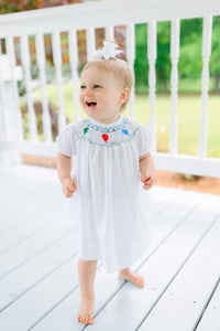 Image 21 of Birthday Balloons Hand Smocked Bishop