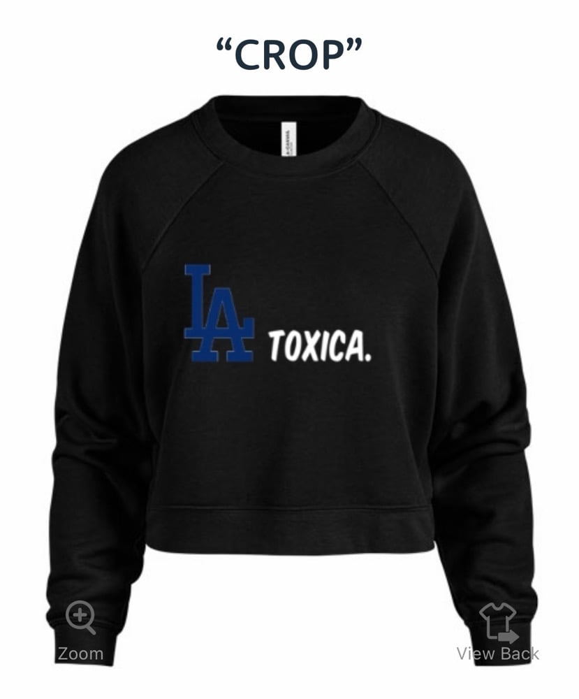 Image of Crop crewneck 