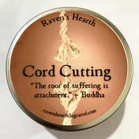 Image 4 of Cord Cutting Meditation Candle