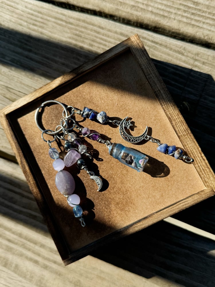 Image of Calm Down Enchanted Keyring (5 Keychains included!)