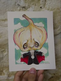 Image 1 of VAMPIRE GARLIC (ORIGINAL ILLUSTRATION)