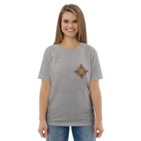 Image 2 of SunFower Grey Unisex Organic Cotton T-shirt