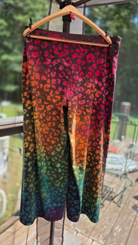 Image 3 of Rainbow Leopard Leggings