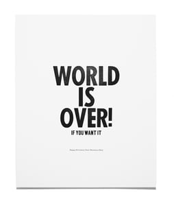 Image of Hermonie Only 'World Is Over' 2011