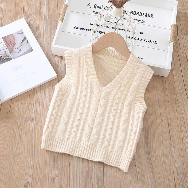 Image of â€˜Parisâ€™ knit vest 