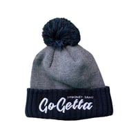 Image 4 of GoGetta ColorBlock Cuffed Beanie