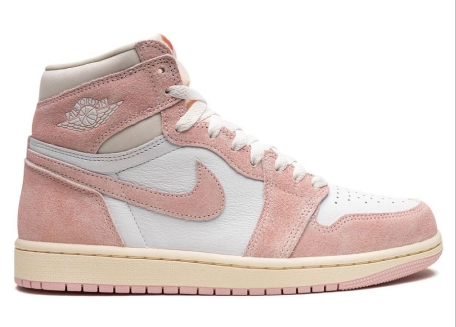 Image of Jordan Retro 1 Womens “Washed Pink”