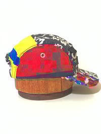 Image 2 of Polo Sport Red Reflective Swords Upcycled 5-Panel