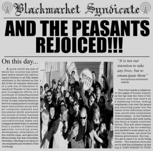 Image of Blackmarket Syndicate: And The Peasants Rejoiced (Times Up Records)