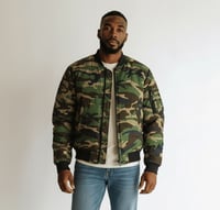 Image 1 of Bomber Doudoune Camo