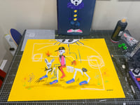 Image 2 of Riding A Finish Remarqued Print