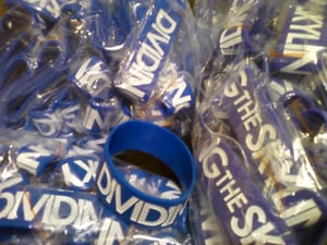 Image of NEW "Dividing The Skyline" 1-Inch Wristband