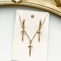 Image 3 of SWORD SET IN BLUE