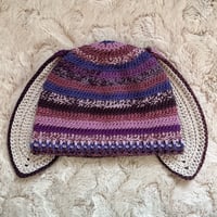 Image 1 of Bunny Beanie / Skull Cap