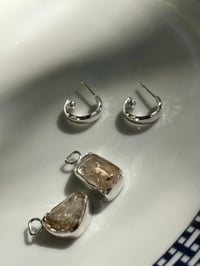 Image 1 of Citrin Hoops