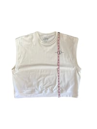 Image 4 of WHITE T-SHIRT VEST