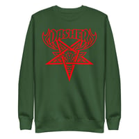 Image 1 of DASHERGRAM Unisex Premium Sweatshirt GREEN