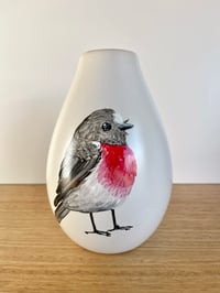Image 1 of Scarlet Robin Vase