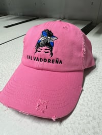 Image 3 of Salvadoreña Distressed cap 