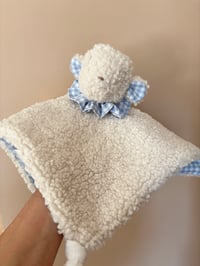 Image 1 of DOUDOU MOUTON TISSU VICHY 
