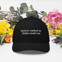 Image 2 of Epstein vs Diddy Trucker Cap