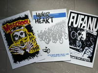 BMX PUNX ROCK SHOW POSTERS