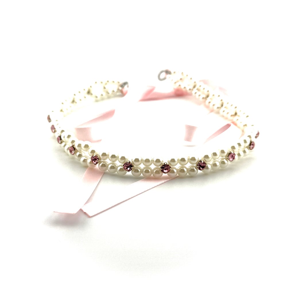 Image of Princess  Tiara Beaded Headband