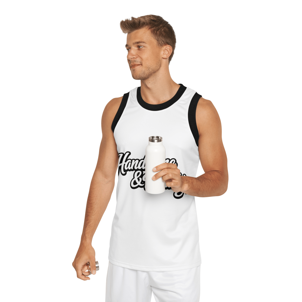 Image of Handsome & Wealthy Basketball Jersey-fd3e5859