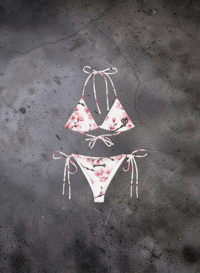 Cherry Blossom String Bikini