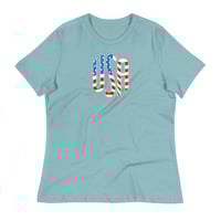 Image 5 of USA - Women's Relaxed T-Shirt from PatriotsCo.com