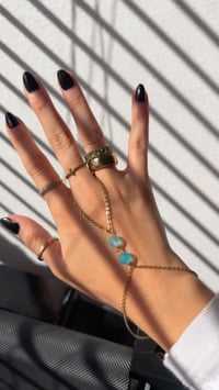 Image 1 of Blue Horizons Hand Chain