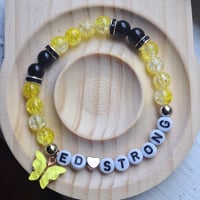 Image 1 of Endometriosis Awareness Bracelet