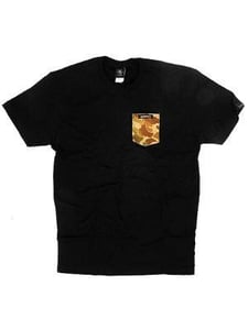 Image of Akomplice Camo Pocket Shirt (Black)